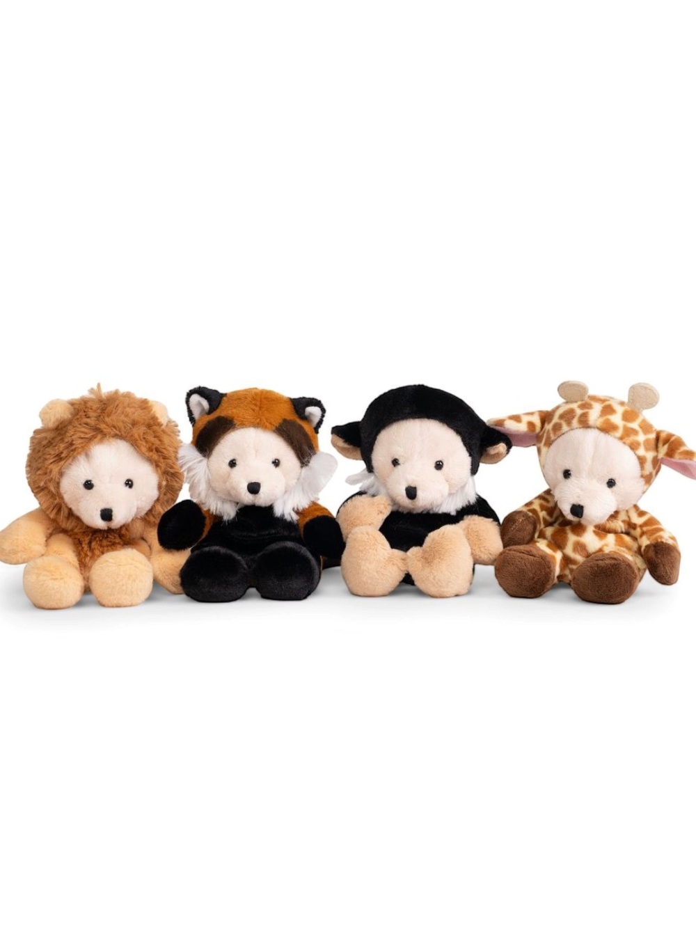 Keycraft Living Nature Dress Up Safari Animal Plush NWT